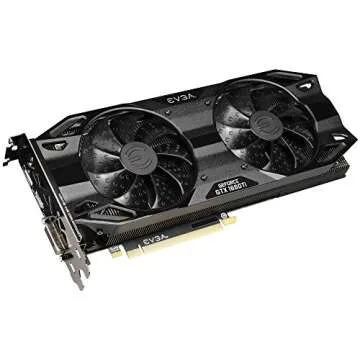 EVGA GeForce GTX 1660 Ti XC Ultra Black Gaming, 6GB GDDR6, Dual HDB Fans, 06G-P4-1265-KR