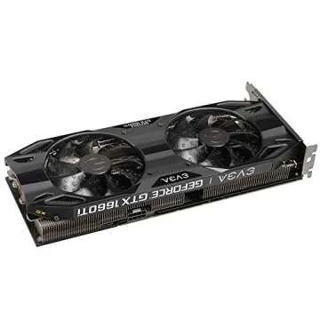 EVGA GeForce GTX 1660 Ti XC Ultra Black Gaming, 6GB GDDR6, Dual HDB Fans, 06G-P4-1265-KR