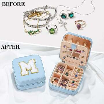 Parima Travel Jewelry Case - Perfect for Graduation Gifts