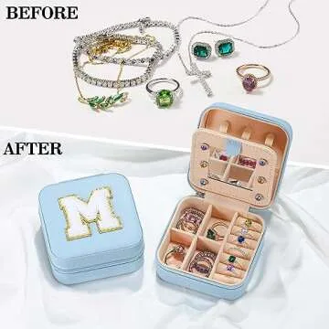 Parima Travel Jewelry Case - Perfect for Graduation Gifts