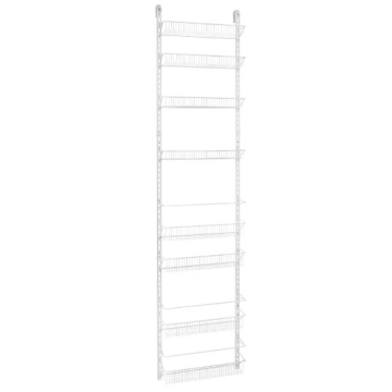 ClosetMaid Adjustable Organizer Rack Wall Door Mount Storage