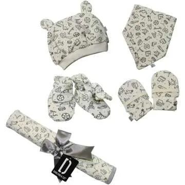 Darlyng & Co Newborn Baby Gift Set | 6 Pieces