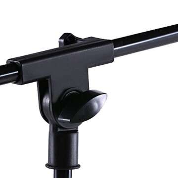 Lightweight Adjustable Microphone Stand Flanger FK-02