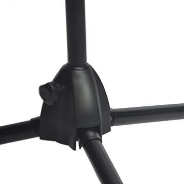 Lightweight Adjustable Microphone Stand Flanger FK-02