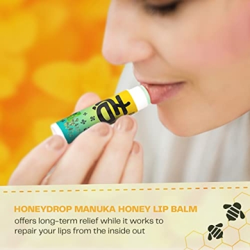 Honeydrop Manuka Honey Lip Balm for Perfectly Hydrated Lips