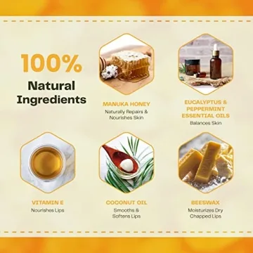 Honeydrop Manuka Honey Lip Balm for Perfectly Hydrated Lips
