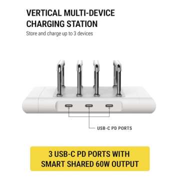 Scosche BaseLynx 2.0 Fast Charging Station for Apple