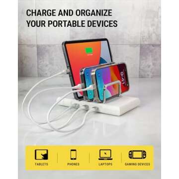 Scosche BaseLynx 2.0 Fast Charging Station for Apple