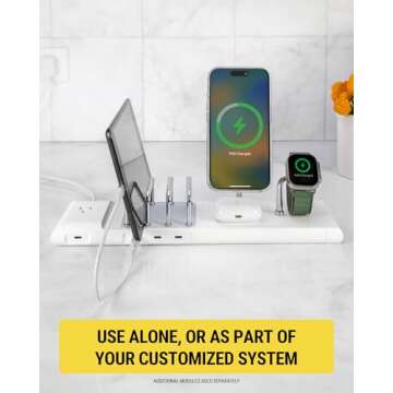 Scosche BaseLynx 2.0 Fast Charging Station for Apple