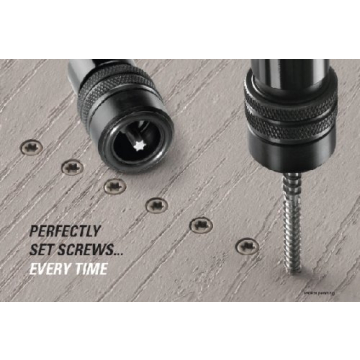 Smart-Bit Screw Depth Setting Tool for Perfect Decking