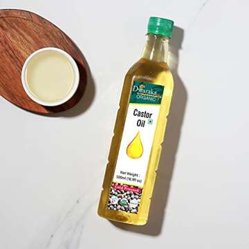 Dwaraka Organic Castor Oil for Hair Growth & Skin Care