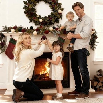 30 Velvet Xmas Balls - Elegant Holiday Ornaments