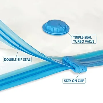 MattEasy Vacuum Storage Bags with Hand Pump - 6 Pack