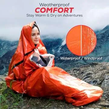 Emergency Sleeping Bags for Survival Gear 3-Pack Bivy Sack