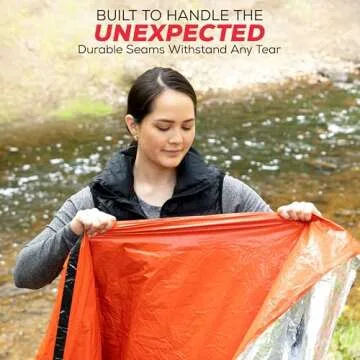 Emergency Sleeping Bags for Survival Gear 3-Pack Bivy Sack