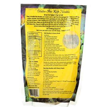 Gold Mine - Raw Kelp Noodles - Ready-to-Eat, Gluten-Free, Macrobiotic and Vegan - 16 Ounce (3 Pack)