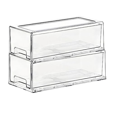 SIMPEXPE Stackable Storage Drawer for Home and Office