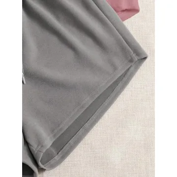 Comfortable MakeMeChic Women's Lounge Track Shorts Pack