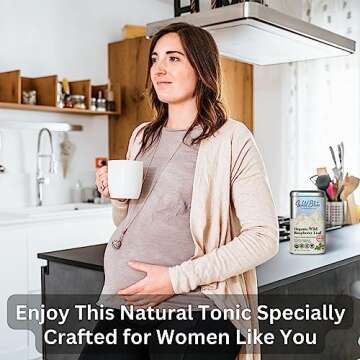 Wild Bliss Organic Raspberry Leaf Tea for Pregnancy Support