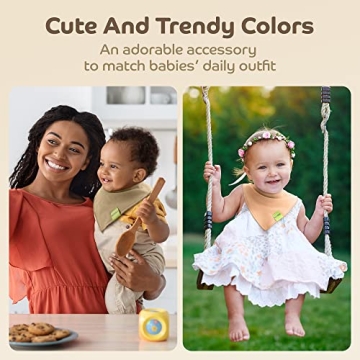 BUNFLEE Baby Bandana Drool Bibs - 5 Pack Stylish Gifts