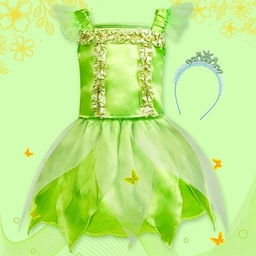 Meland Princess Dress Up Trunk 4 Dresses & Accessories for Girls