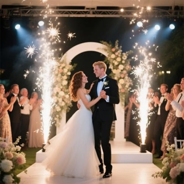 5PCS Premium Material Effect for Wedding, Stage, DJ, Disco, Party Celebration Occasions