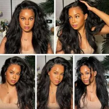 UNice 10A Yaki Kinky Straight Hair 100% Human Hair Bundles