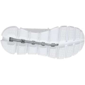 On Women's Cloud 5 Sneakers - All White, 7.5 US