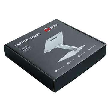 MPK Laptop Stand Adjustable Height,DJ Stand,Ergonomic Height Angle Adjustable Computer Laptop Holder All Laptops 11-17.3 inch