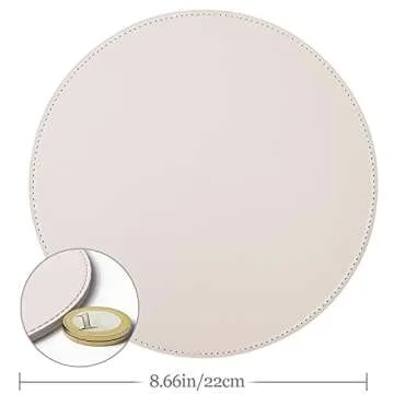 Durable MAYIWO Round Mouse Pad - Premium Quality & Style