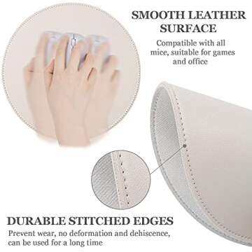 Durable MAYIWO Round Mouse Pad - Premium Quality & Style