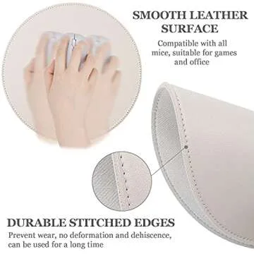Durable MAYIWO Round Mouse Pad - Premium Quality & Style