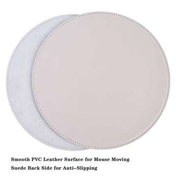 Durable MAYIWO Round Mouse Pad - Premium Quality & Style