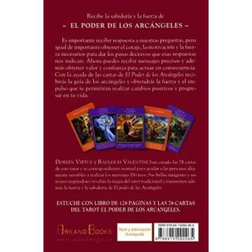 El poder de los arcángeles: Tarot de 78 cartas y libro guía