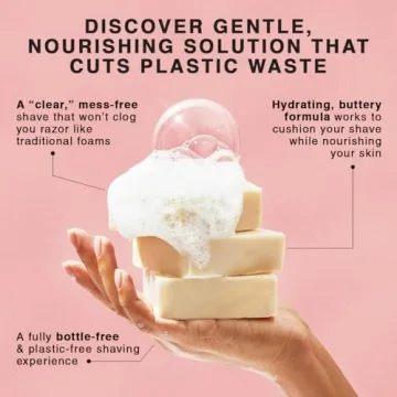 Kitsch Smooth Shave Bar for Women - Eco-Friendly Shaving Soap