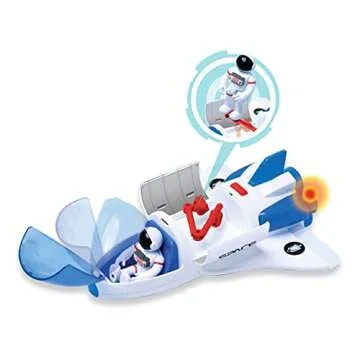 ASTRO VENTURE Space Playset with Lights and Sounds