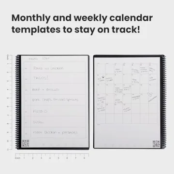Rocketbook Fusion Reusable Planner Eco-Friendly Productivity Tool