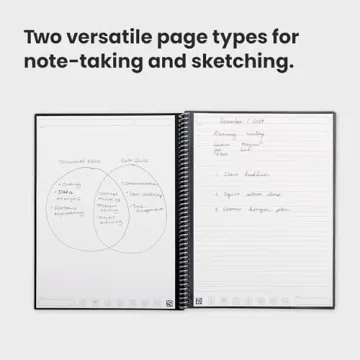Rocketbook Fusion Reusable Planner Eco-Friendly Productivity Tool
