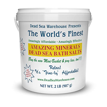 Dead Sea Warehouse – Amazing Minerals Dead Sea Bath Salts – 2 LBS – Highest Mineral Content ?...