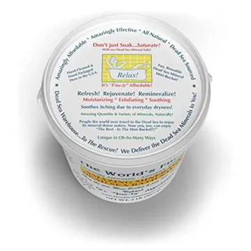 Natural Muscle Tension Relief Dead Sea Bath Salts 2 LBS