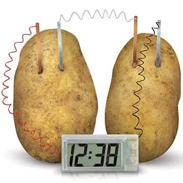 Build Your Own Potato Clock with the 4M Kit