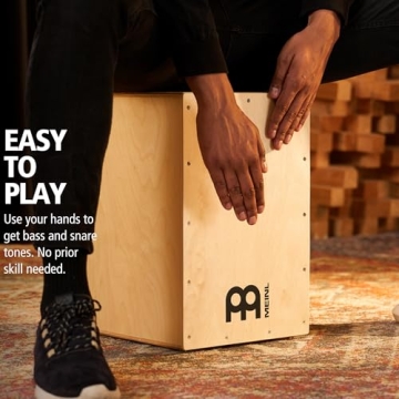 Meinl Cajon Box Drum with Adjustable Snare Effect