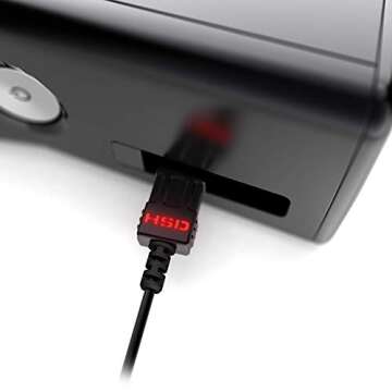 Hipshotdot PRO Color and Brightness Control Dot LED Aim Assist Mod for Gaming TV Compatible with Xbox, PlayStation, Nintendo and PC - Works with All Shooter Video Games and FPS or TPS (Hipshotdot)