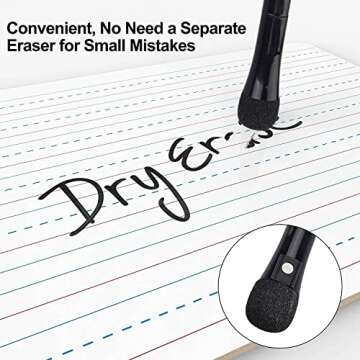 LivDeal Magnetic Dry Erase Markers - Fine Tip, Assorted Colors, 12 Pack, Low Odor Whiteboard markers for kids, Work On White board & Calendar, Refrigerator