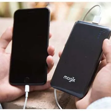 Mogix External Power Bank Charger Fast USB Ports Compact