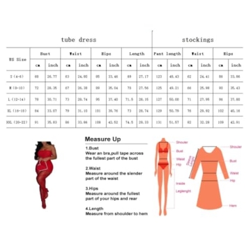 Kafiloe Sexy Lace Tube Mini Dress & Stockings Set