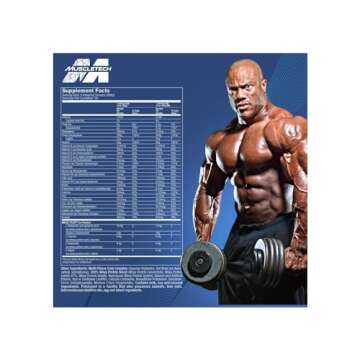 Mass Gainer Protein Powder | MuscleTech Mass-Tech Extreme 2000 | Muscle Builder Whey Protein Powder | Protein + Creatine + Carbs | Max-Protein Weight Gainer for Women & Men | Chocolate, 7 lbs