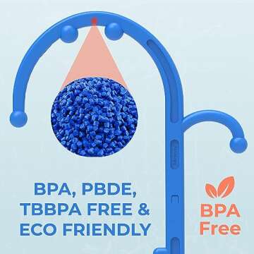 Mimlevey Massage Cane for Pain Relief and Self-Massage