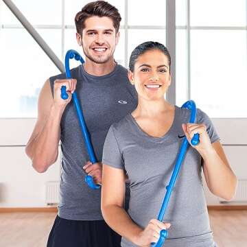 Mimlevey Massage Cane for Pain Relief and Self-Massage