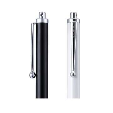 Stylus Pens, CCIVV 4 Pcs 5.6 Inches Mesh Tip Stylus for Touch Screens, iPad, iPhone, Kindle Fire, 4 Extra Replaceable Hybrid Fiber Tips (White, Black, Silver, Blue)